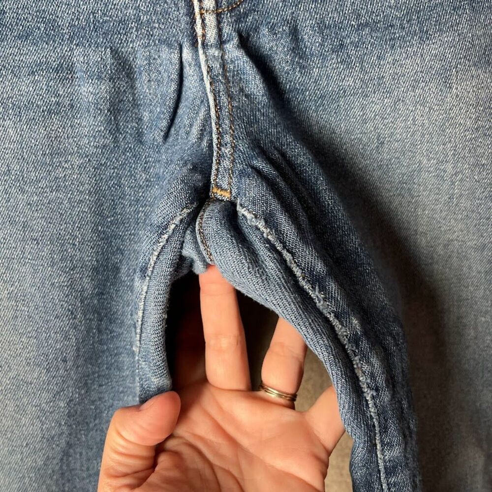 Madewell Cali Demi Boot Cut Blue Denim Jeans Size 29 - Picture 9 of 9